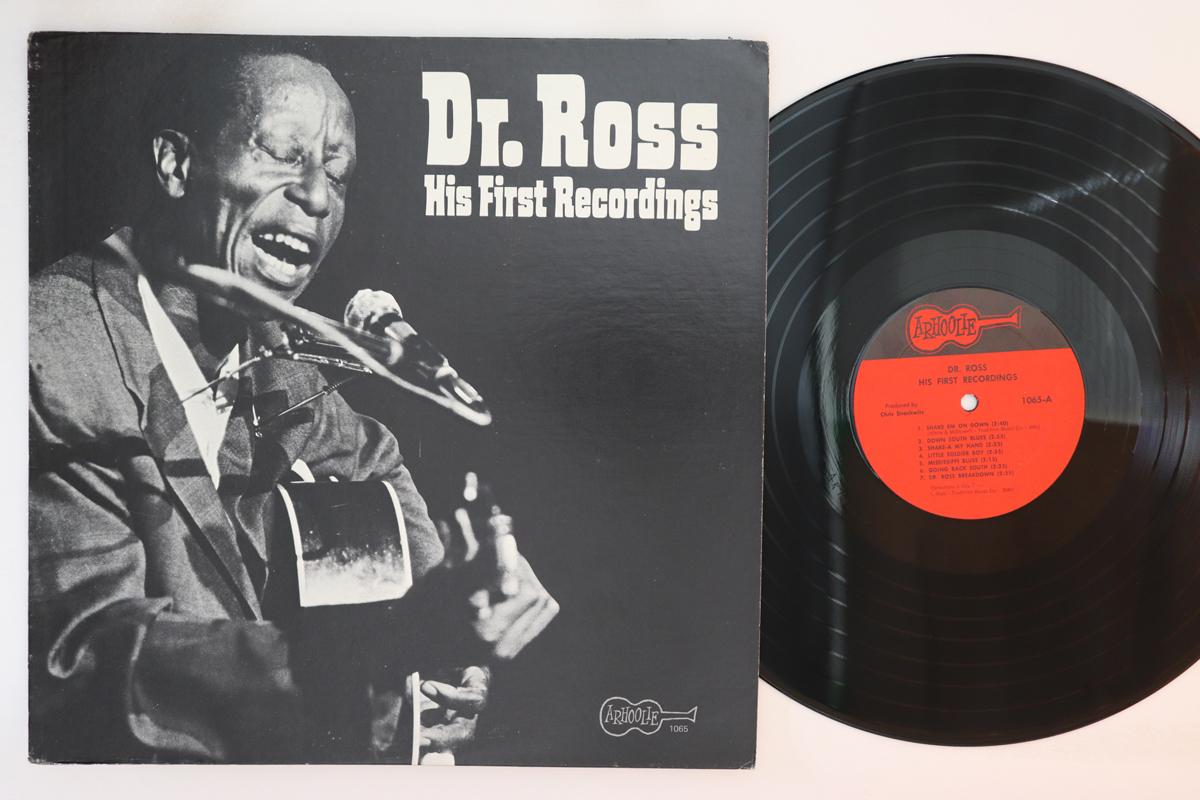 

LP Record DOCTOR ROSS His First Recordings 1065 ARHOOLIE 1972 US Blues Used