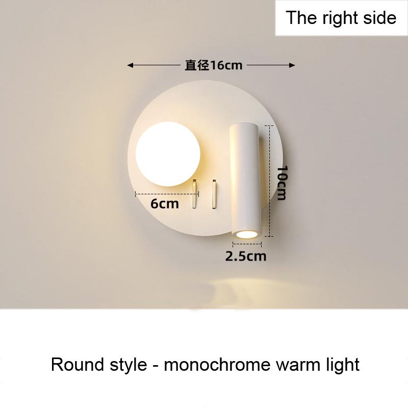 Led Wand Lampe Moderne Einfache Tv Sofa Hintergrund Wand Lampe Schlafzimmer Nacht Eingang Balkon Wand Lampe Neue Stil