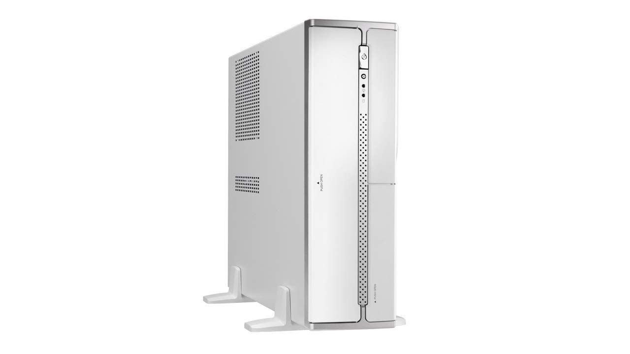 

Ayut inwin Slim type micro-ATX tower case perfect for business [IW-BL634W300B2]