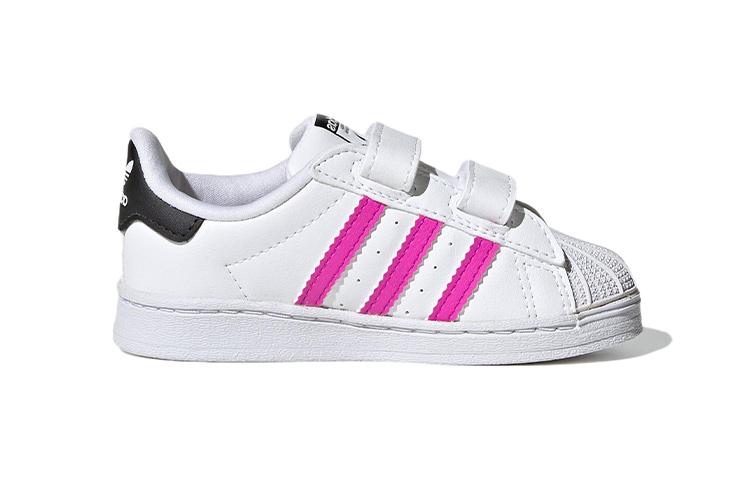 adidas Originals SUPERSTAR Comfortable Slip Resistant Abrasion Resistant Low Top Toddler Shoes Infant And Toddler GV9012