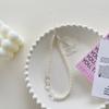 Pearl Love Mobile Phone Chain Beaded Mobile Phone Lanyard Short Strap