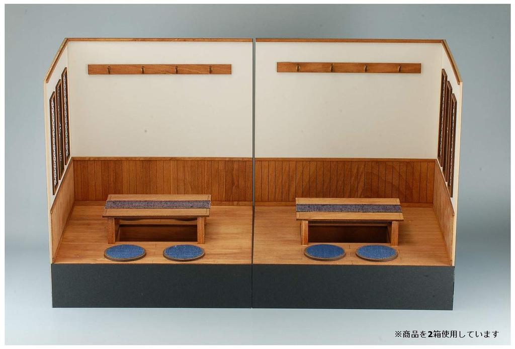 Kobaani Model Studio 1/12 Japanese Building Series: Modern Japanese Izakaya with Sunken Table Assembly Kit WZ-021