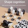 Children Hidden Block Puzzle 6 Years Abs Material Interesting Enhances Logic And Spatial Reasoning Suitable For Kids Toy Gift