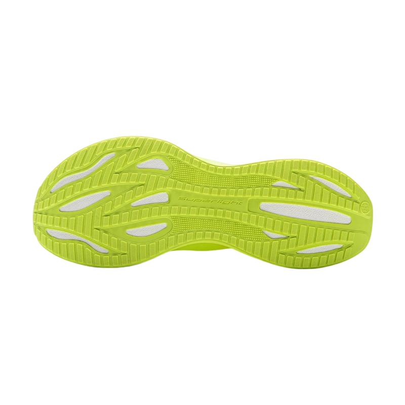 Li Ning Kinderen Ultralicht Comfortabel Laag Uitgesneden Hardloopschoenen Heren sneaker Wit Groen YKFV042-5