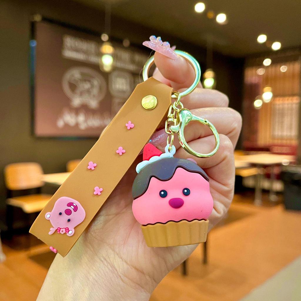 Kirby Second Gen Keychain: Cute Cartoon Figure for Backpacks & Gifts