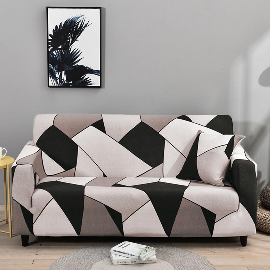 1pc Elastic Sofa Covers for Living Room Funda Sofa Couch Cover Chair Protector 1/2/3/4-seater Geometric Sofa Slipcovers