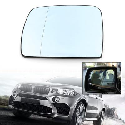 Blaues beheiztes Außenspiegelglas links für BMW X5 E53 1998-2006