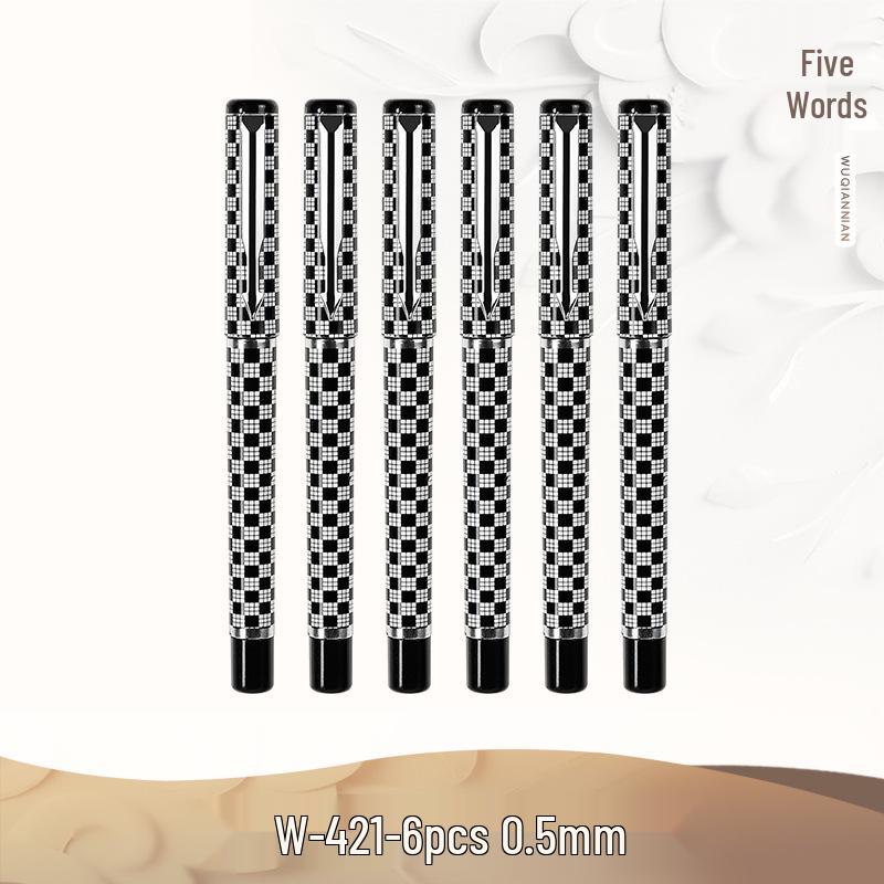 

Japanese Style Metal Pen - 0.7mm Neutral, 1.0mm Black, Smooth Writing for Business and Office
