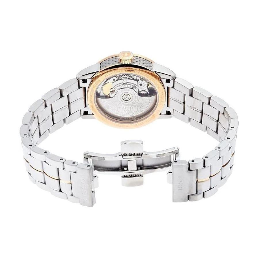 Tissot Luxury Collection Automatic Mechanical Movement Women's Watch 33mm Yellow Watch Dial T086.207.22.261.01