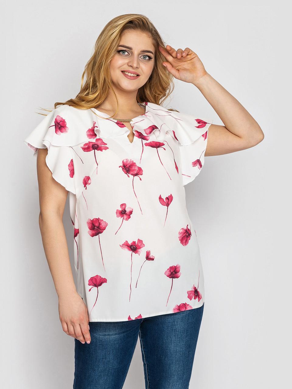 

Блуза Muar Альбіна 5XL білий