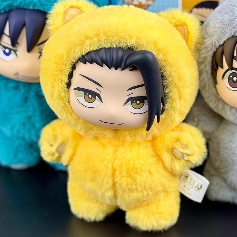 @_% Kaisen Sezon 2 Gojo Satoru Kedi Parkı Partisi Sürpriz Kutu Peluş Bebek Çanta Kolye Model Koleksiyonu Çocuklar İçin Noel Hediyesi Trend Oyuncaklar_@