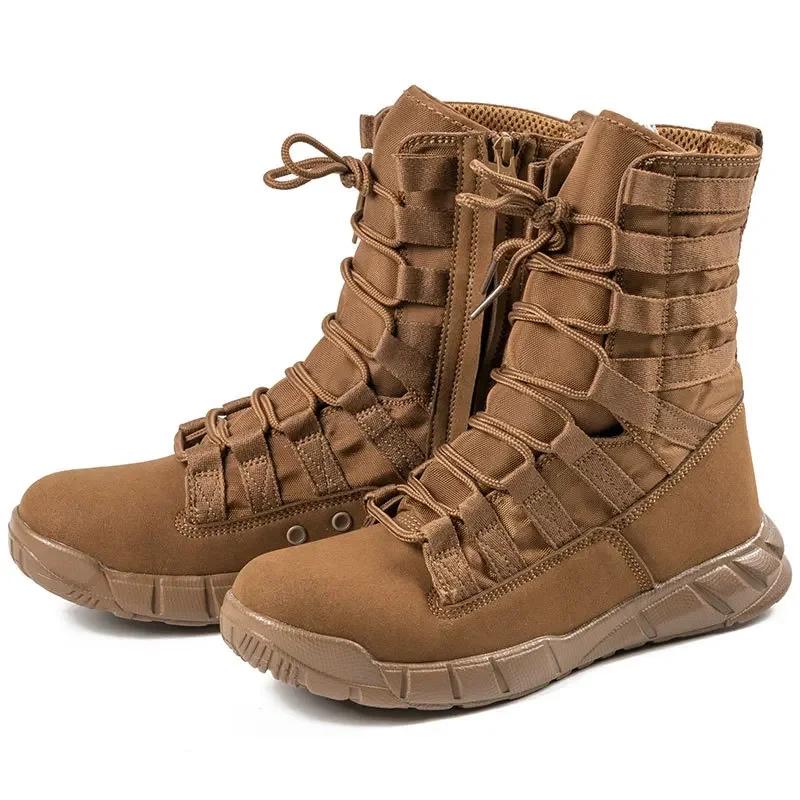 Men's shoes Sneakers Boots Men Outdoor Hiking Desert sport Boots Lightweight Breathable Male Ankle Boots Jungle Shoes for hombre