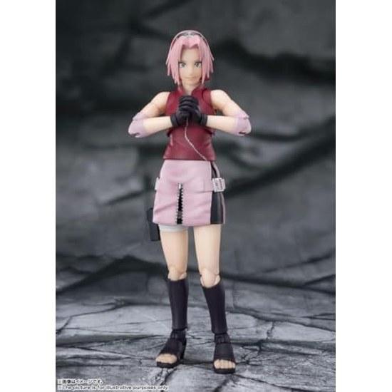 TAMASHII NATIONS S.H. Figuarts NARUTO - Shippuden Haruno Sakura Inherited Determination (Reissue) Approximately 135mm ABS PVC Painted Movable Figure