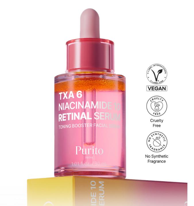 Hochwirksames aufhellendes & Anti-Aging Retinalserum mit Tranexamsäure