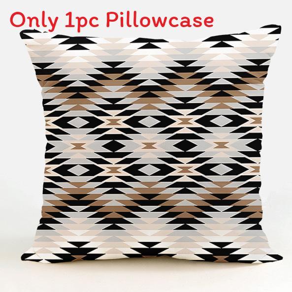 Modern Minimalist Geometric Linen Pillow Cover For Living Room Decor