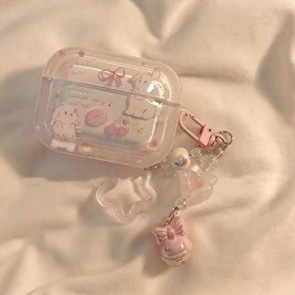 Cute cherry rabbit AirPods pro1 for apple earphone case for apple AirPods 1 /1/1 generation