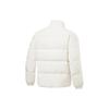 Li Ning Fitness Series FW23 Solid Color Stand Collar Water-Resistant Short Down Jacket Men Outerwear Off-White AYMT105-1