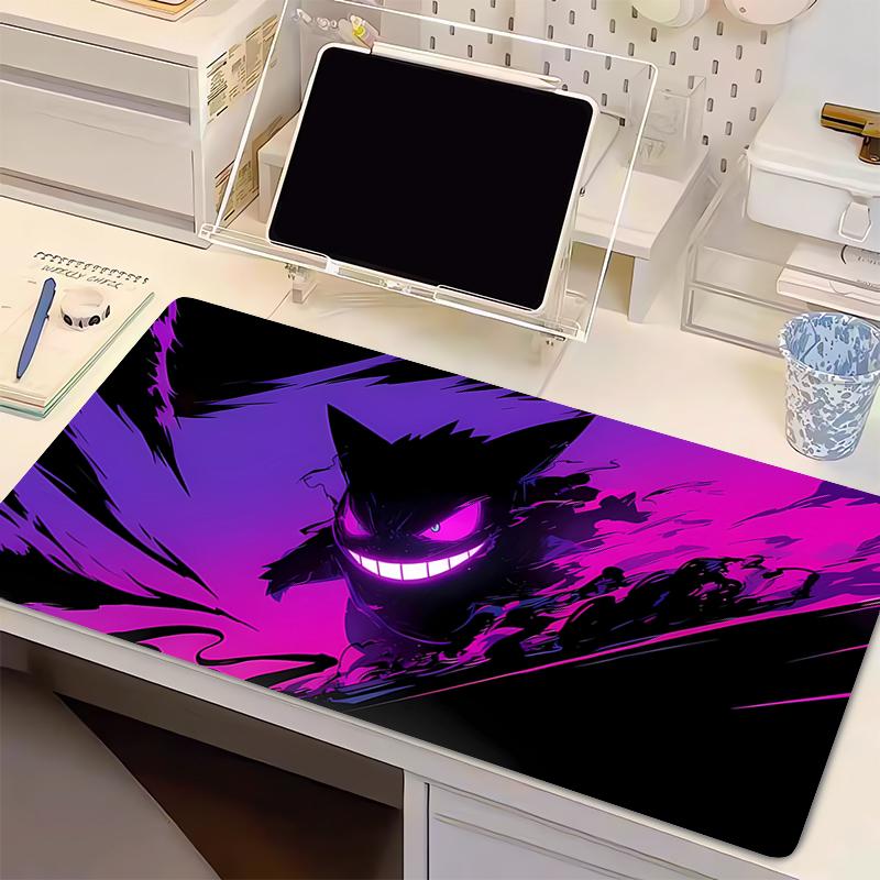 

Mouse Pad P-Pokemon Gengar Computer Speed Type Varpet Mat For E-sports Players Laptop Keyboard Pad Mousepad Office PC Desk Mat 30x60x0.2cm