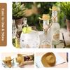 2 Pack Cowboy Hat Wine Stoppers Reusable Silicone Champagne Whiskey Stopper Leakproof Sealer Wine Tips Lids Christmas Gift