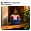 Cartoon Monster Planter Space-Saving Animal Shaped Present-Ready