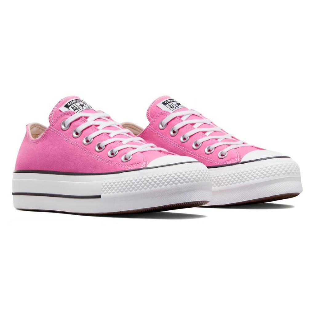 Converse Chuck Taylor All Star Lace-Up Durable Shock Absorbing Low-Top Canvas Shoes Women Sneakers Pink A06508C
