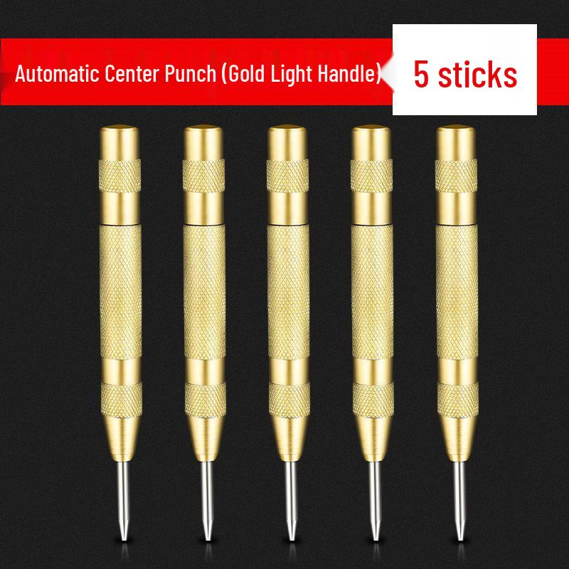High Hardness Automatic Center Punch Awl Drill Bit Hole Locator