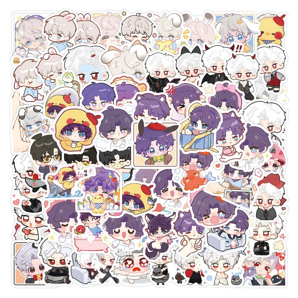 Hot Game Love and Deepspace Stickers Sylus Xavier Zayne Rafayel Caleb Cartoon Cosplay Character Stickers Decorate Prop Gifts