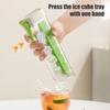 Yousheng Ice Cube Mold Contactless Press Tray Whiskey Cocktail Iced Coffee Easy Hygienic Ice Handling Splash-Free Filling Portable Design Ice