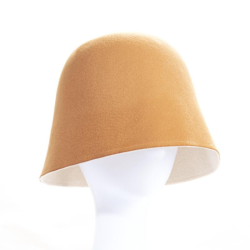 Double Sided Women's Autumn and Winter Fisherman Hat Bucket Hat Korean Version Winter Windproof Hat