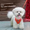 New Breathable Reflective Dog Harness Vest Easy To Wear Comfortable Adjustable Pet Harness for Small Medium Dogs