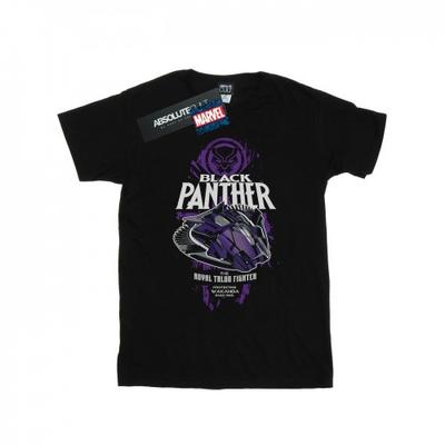 Mens Black Panther Talon Fighter Badge T-Shirt