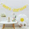 Photo Decoration For Home Decor Girl Happy Birthday Party Flag Daisy Banner Hanging Flag Banner