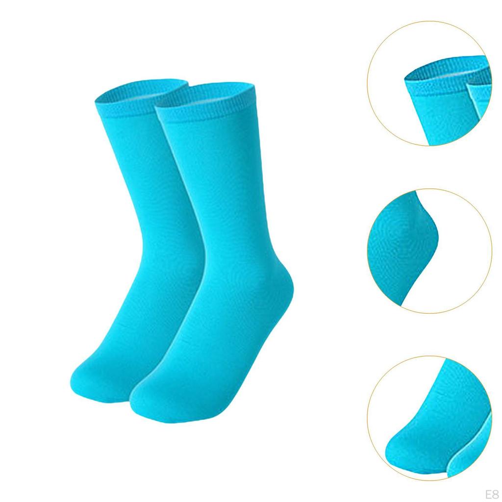 Ice Skating Socks Cotton Roller Skate Soft Figure Knee High
