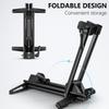 Foldable Bicycles Stand Road Bike Storage Parking Rack Folding Indoor Parking Wheel Holder for 24”-29” Bicycles