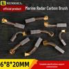 Compact Marine Radar Motor Carbon Brush for Furuno/JRC/Anritsu - 5x6x13mm & 6x8x20mm Photoelectric Brush