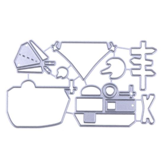 

Набор для костра для кемпинга Трафарет для вырубки Сделай сам Скрапбук Альбом для фотографий Открытка