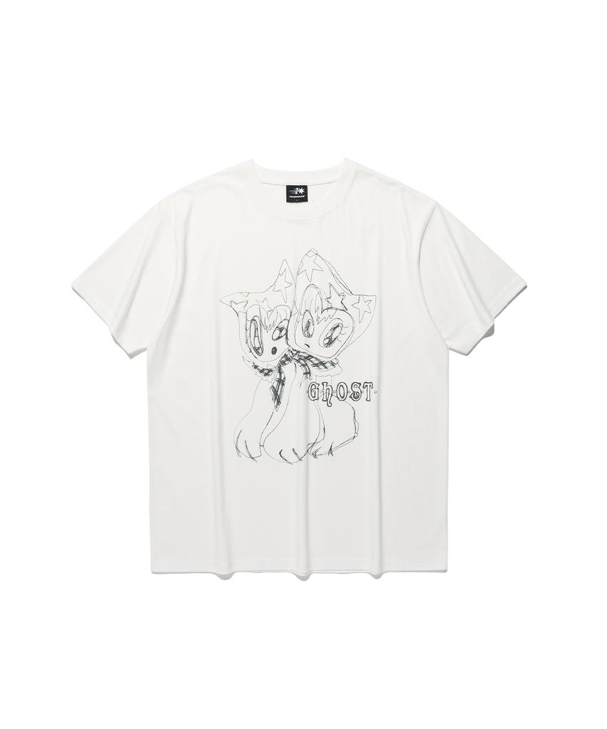 NICEGHOSTCLUB Warped Dolly Tee_White(Ng2Gmut516A)