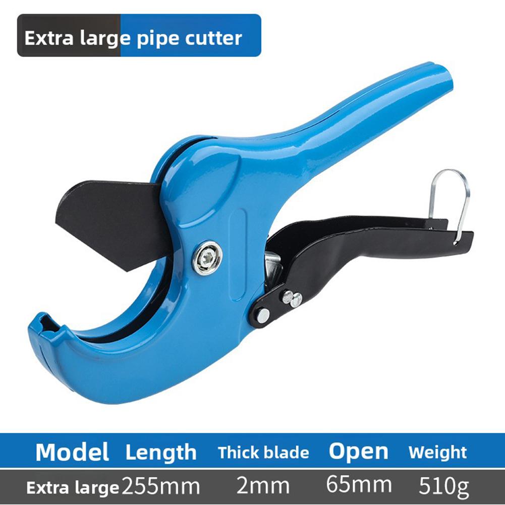 PVC Pipe Cutter 32mm Professional Tube Slicer Plastic PE PU Hose Cutting Tool Rubber Grip Hardware Tools For Plumbing Repair Kit