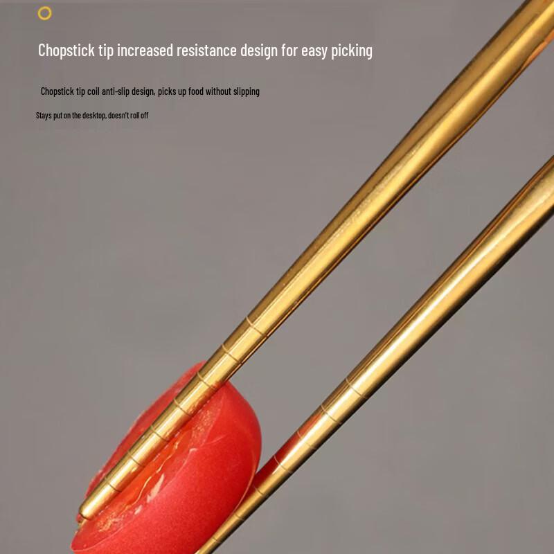 Portable 3-Piece Stainless Steel Cutlery Set