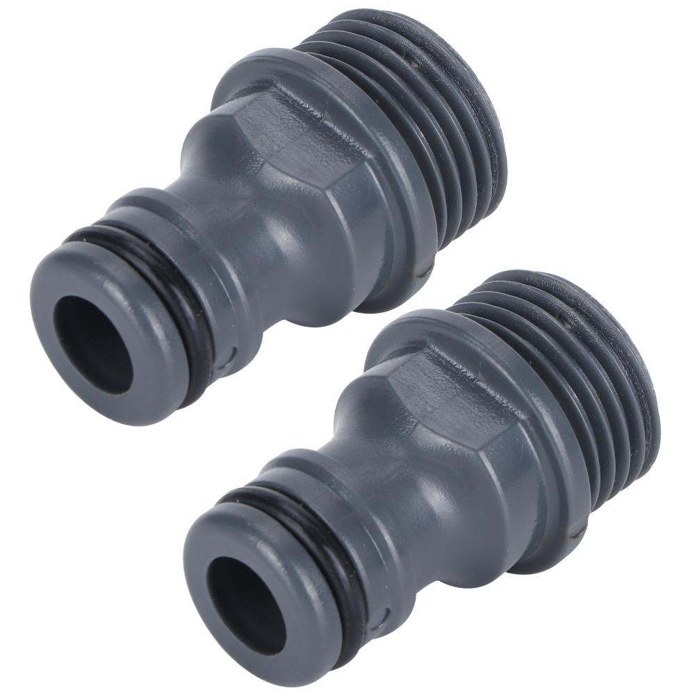 4PCS Quick Release Garden Hose Nipple Plastic Hose Tap Nipple Adapter  Outdoor Watering Use