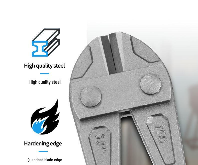 Heavy-Duty High-Leverage Steel Wire Cutters - Eagle Beak Pliers