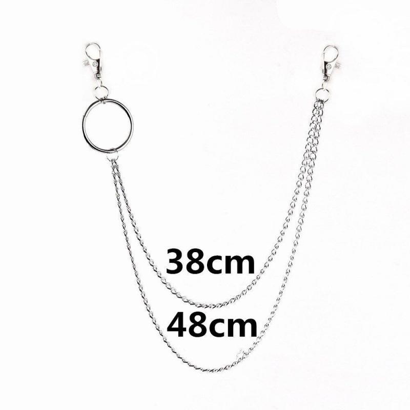 

Layered Stylish Chain Waist Chain With Unique Feather And Gemstone Details For Trendsetters StyleZ