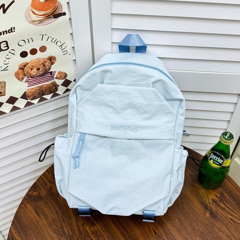 Junior School Bag Women's Large Capacity Backpack Computer Travel Backpack