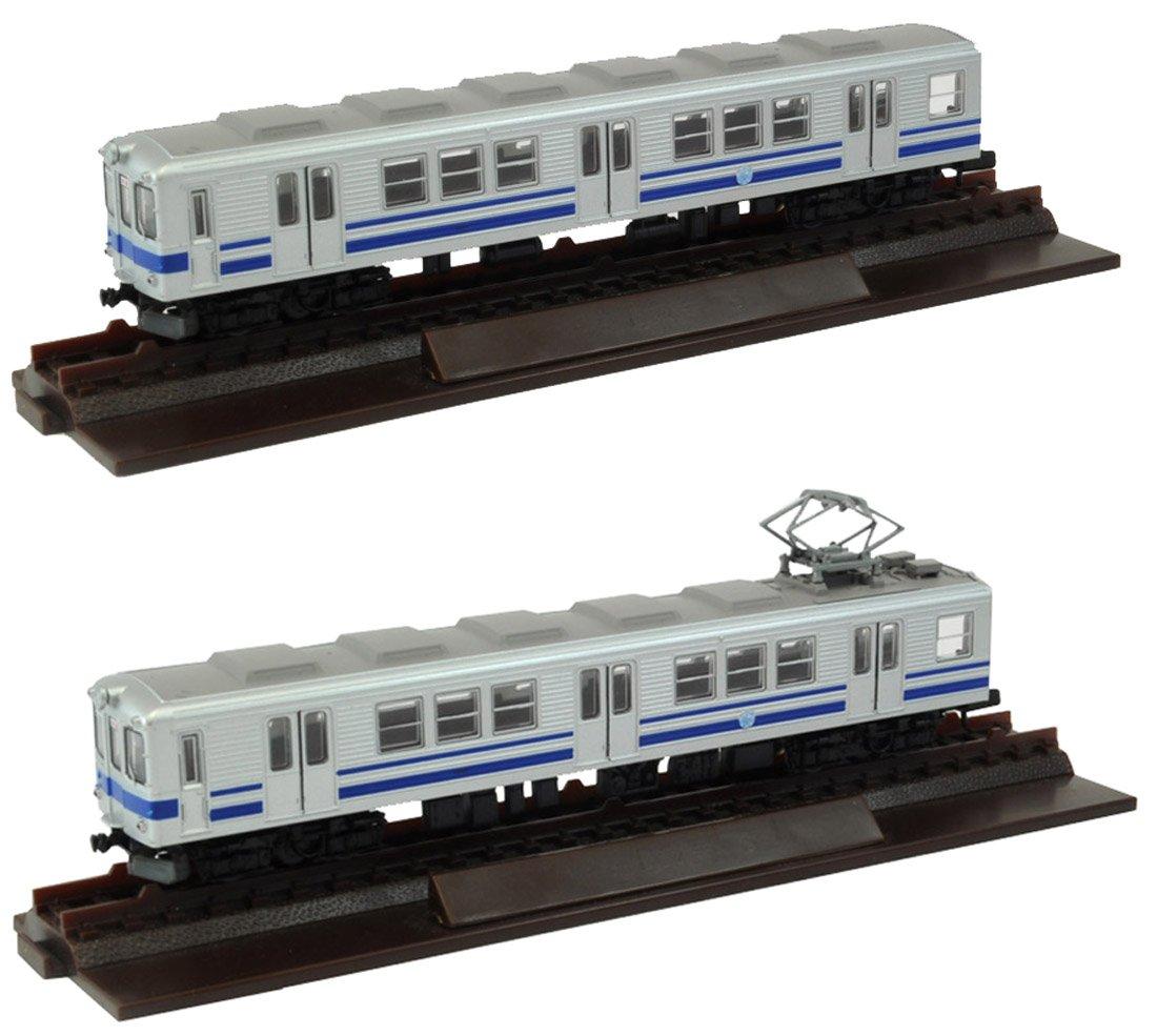 

Коллекция железных дорог Konan Railway 6000 Series Blue Belt Set 2-вагонный синий