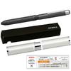 [Zebra] Sharbo X CB8 Carbon Titanium Gray Refill Set (Gel Ink Core 2 Colors + Mechanical Pencil Mechanism) with Gift Box, Black, Carmine Red