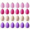 10pcs Beauty Sponges, Makeup Blender, Dry & Wet Use, Cosmetic Puffs In Random Colors & Shapes, Flawless Foundation Application