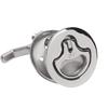 Boat Cam Latch Polished Stainless Steel Round Marine Hatch Latch Flush Pull Handle For Boat Marine Hatch Deck