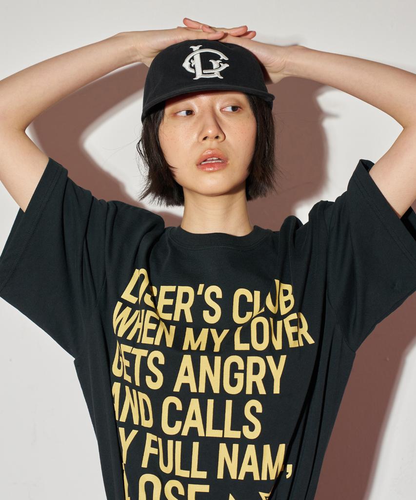 Lujeoseukeulleob Lc Logo Cap Black