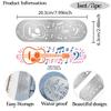 3Pcs 3 Styles Oval Stainless Steel Metal Cutting Dies Stencils for DIY Scrapbooking/Photo Album Decorative Embossing DIY Paper Card Musical Note