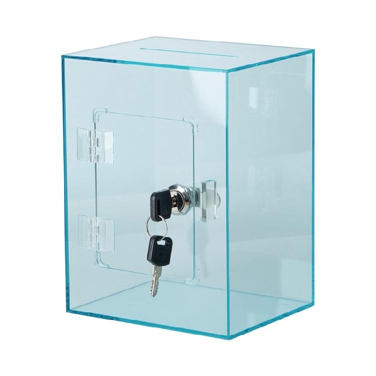 Effektive übergroße Sparschweine Funktionale Acryl-Kassenschublade Sichtbarer Sparfortschrittsmonitor Mit Schlossmechanismus